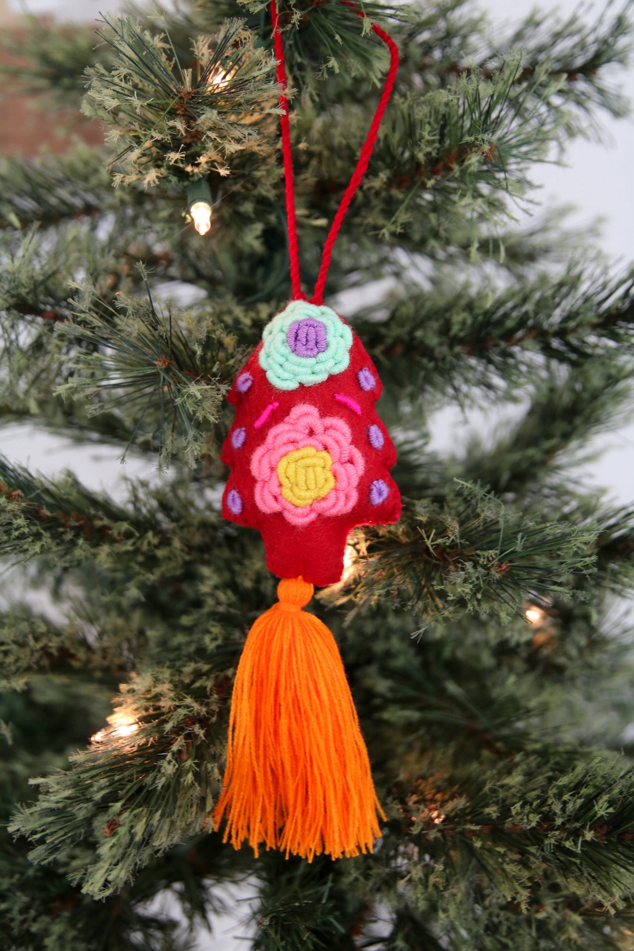Red Christmas Tree Esfera