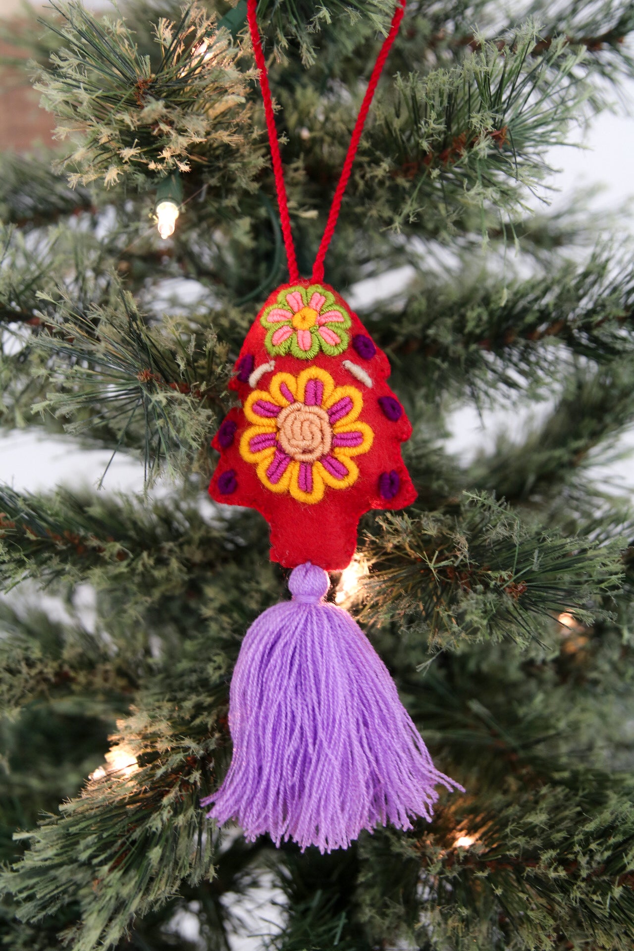 Red Christmas Tree Esfera
