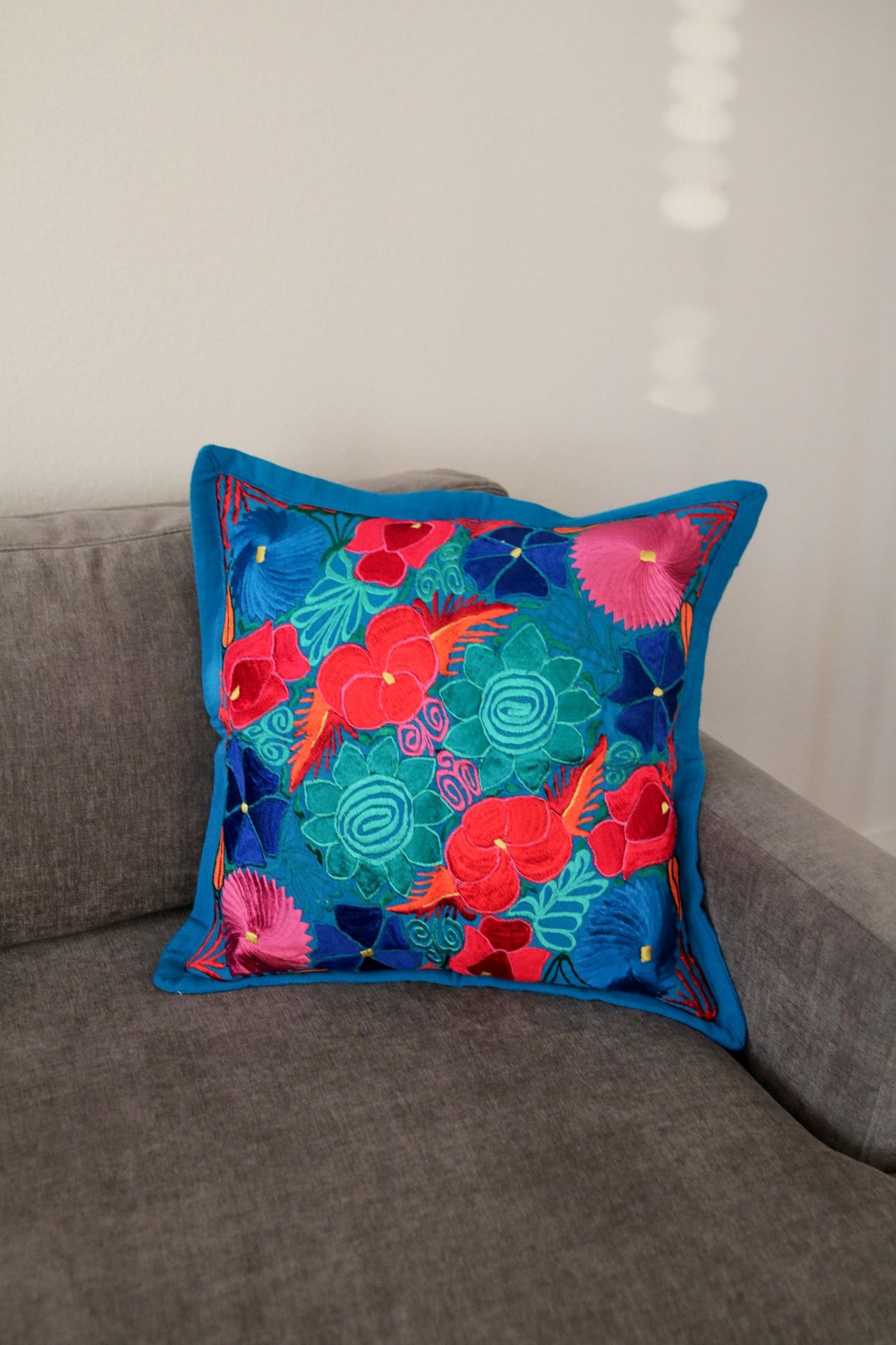 Sophia Pillow Case - Blue