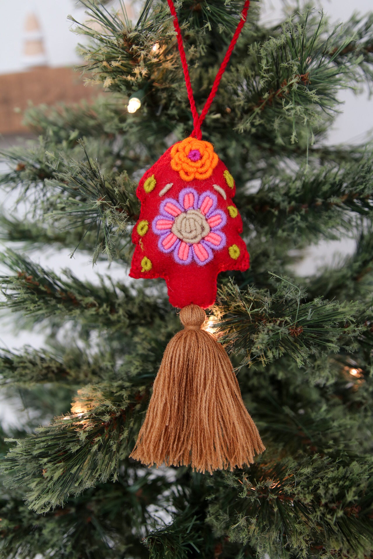 Red Christmas Tree Esfera