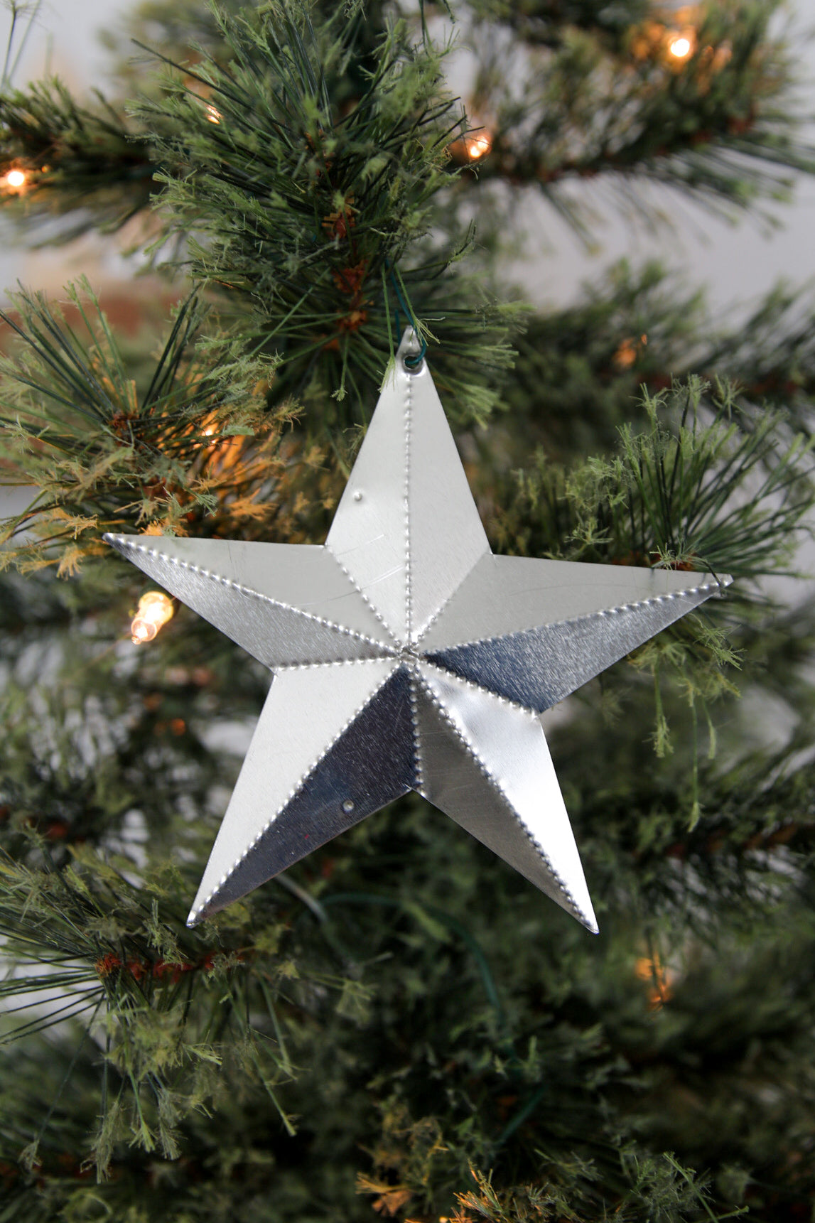 Tin Ornament - Star