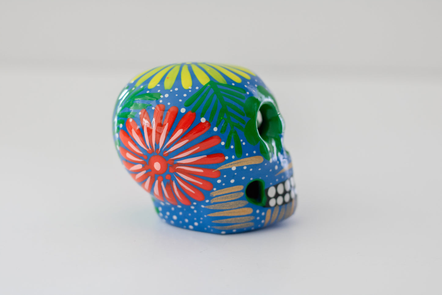 Small Calavera - Blue