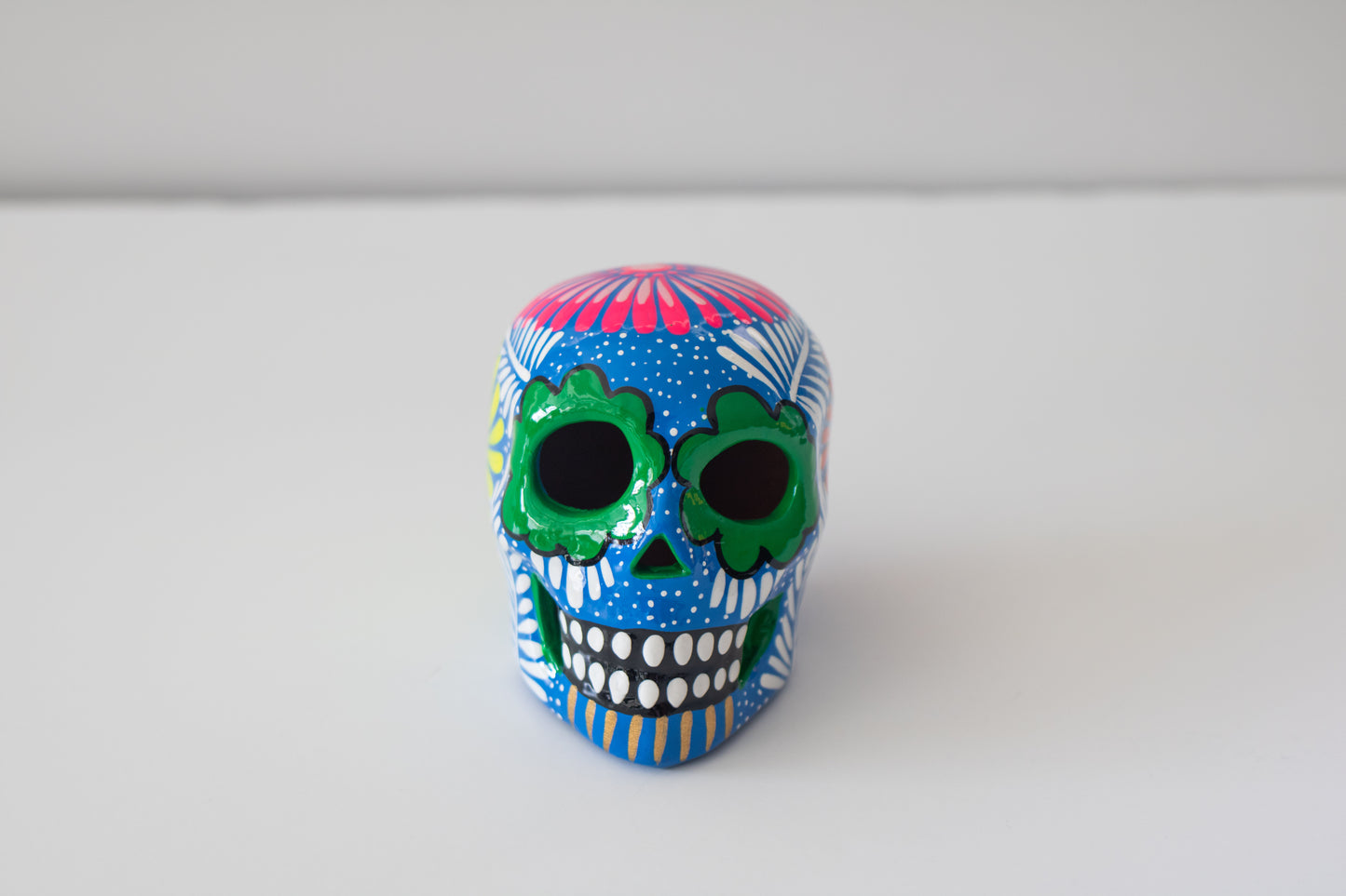 Large Calavera - Blue