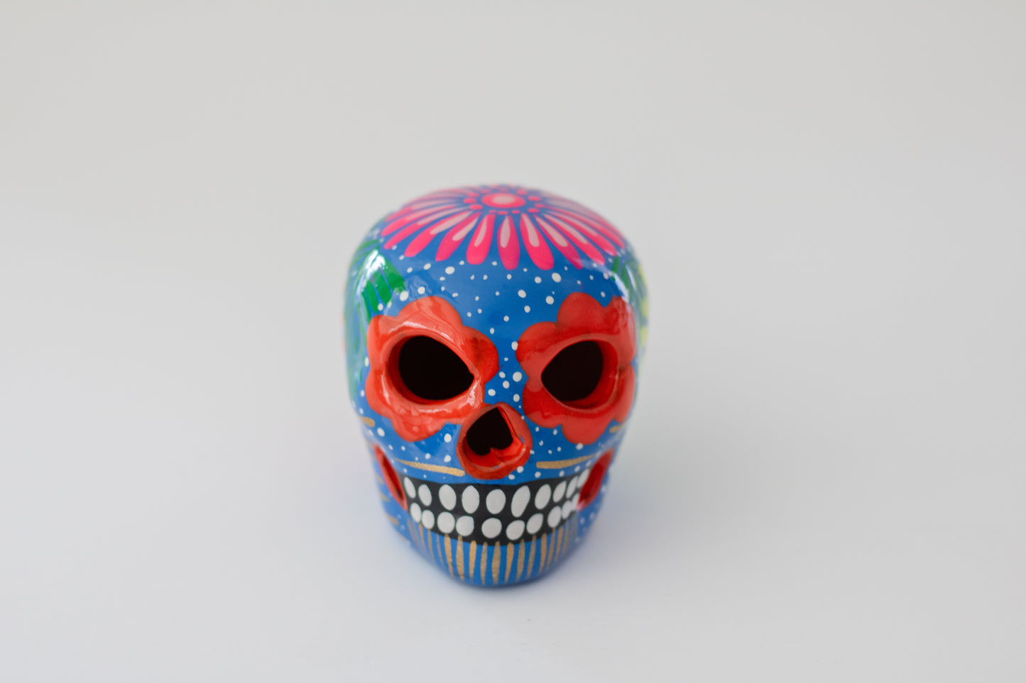 Small Calavera - Blue