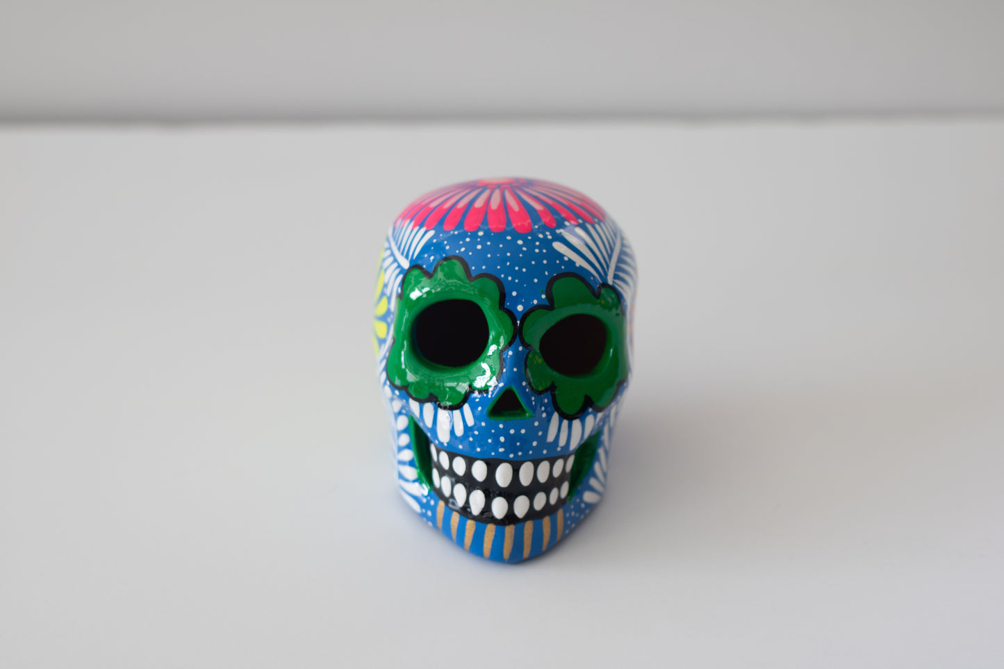 Large Calavera - Blue