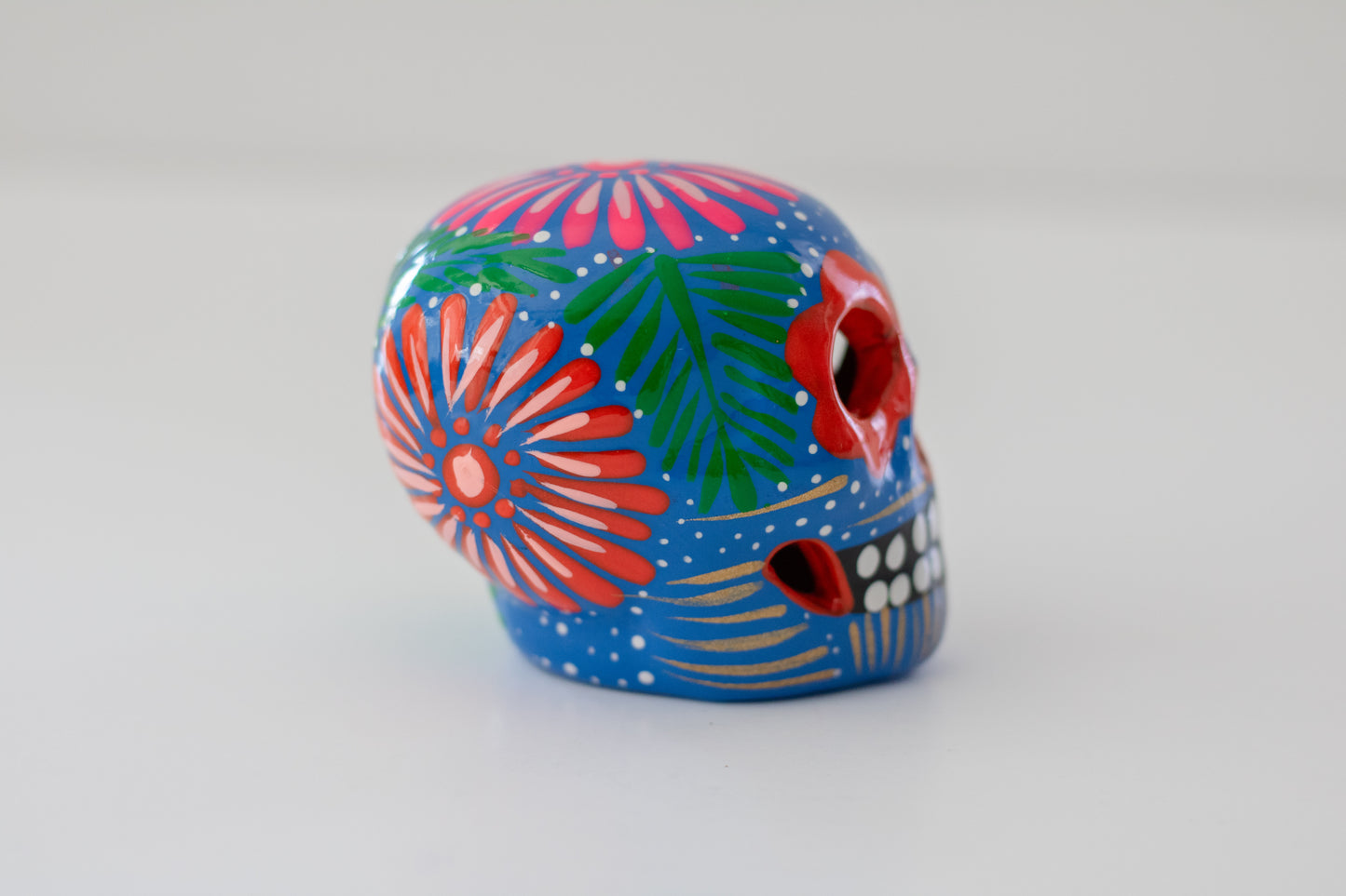 Small Calavera - Blue