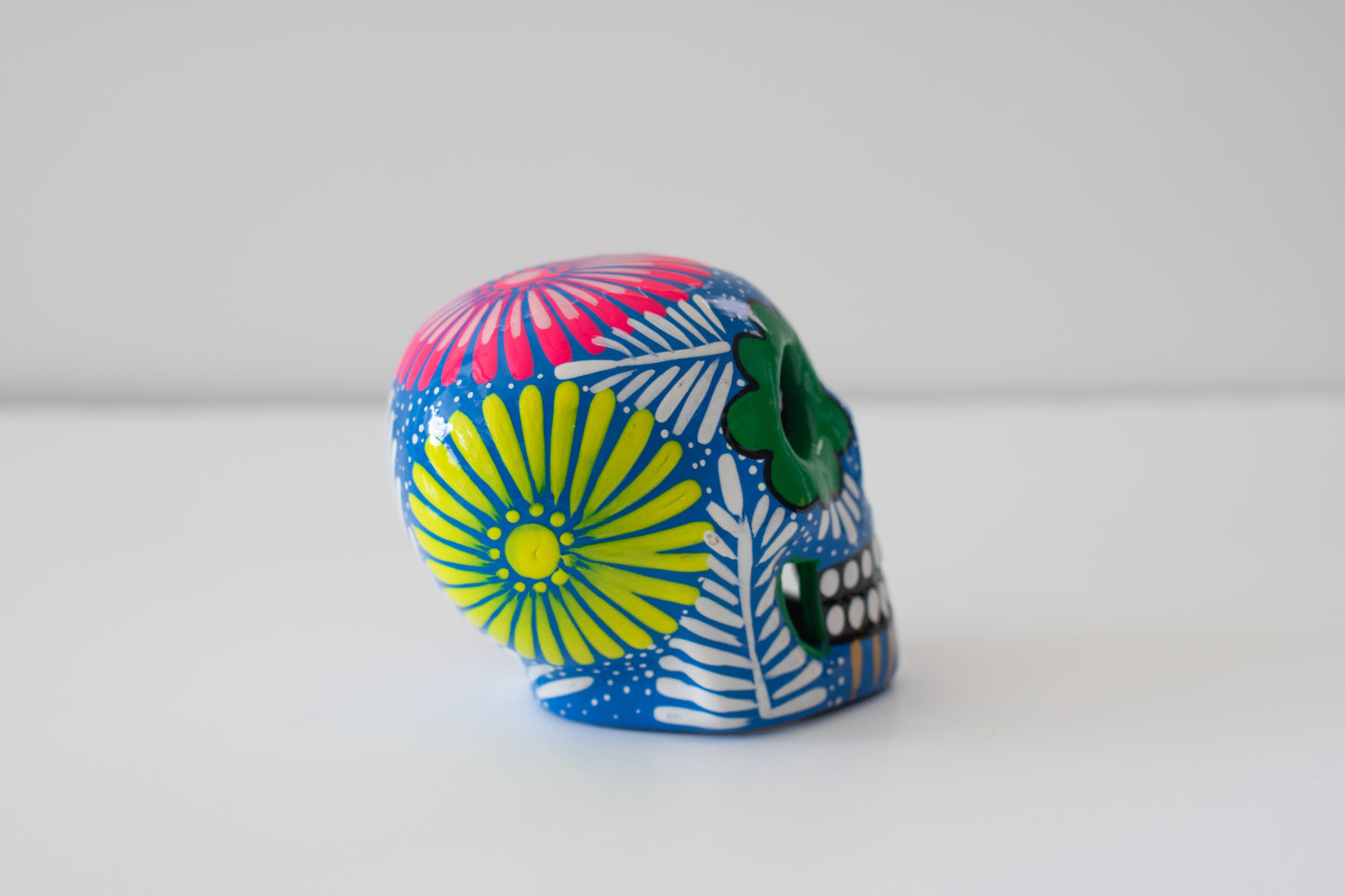Large Calavera - Blue