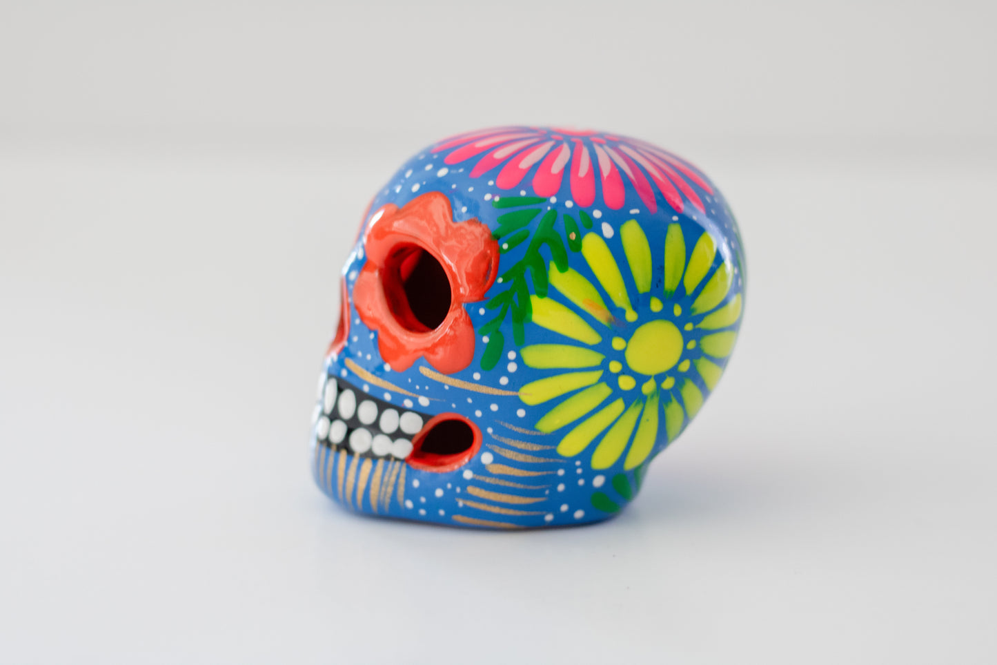 Small Calavera - Blue