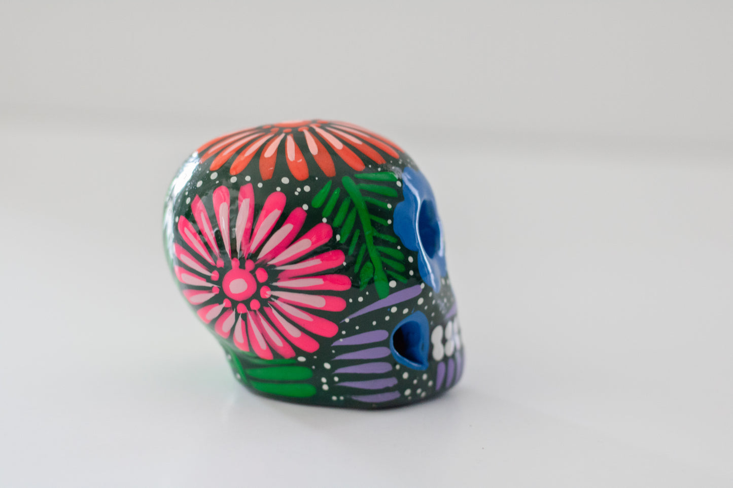 Small Calavera - Olive