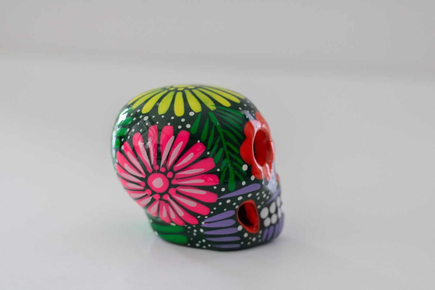 Small Calavera - Olive