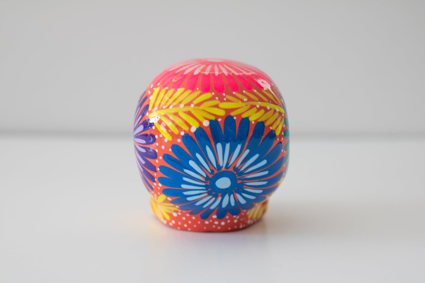 Large Calavera - Orange