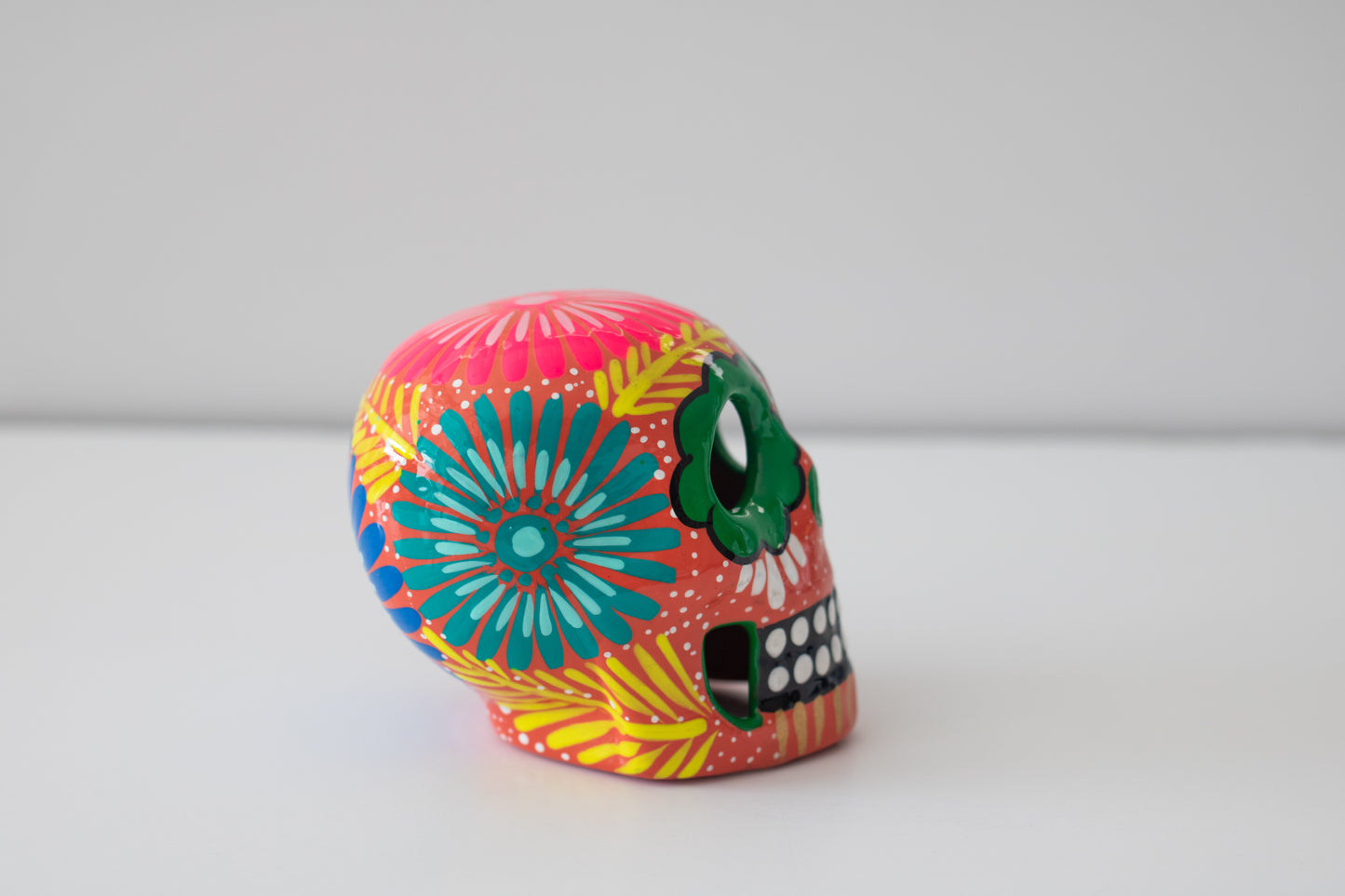 Large Calavera - Orange