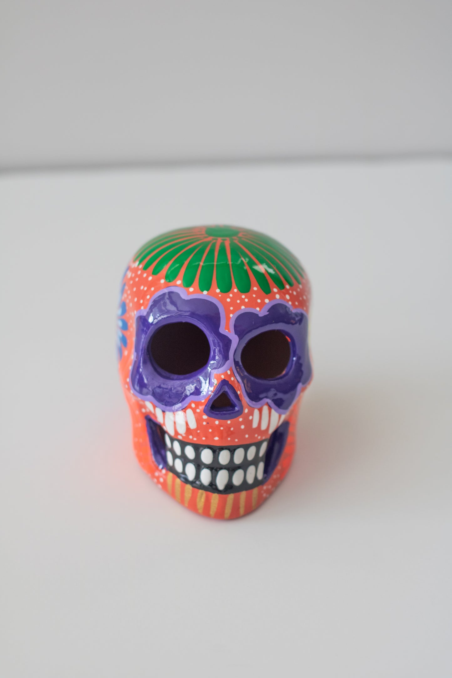 Large Calavera - Orange