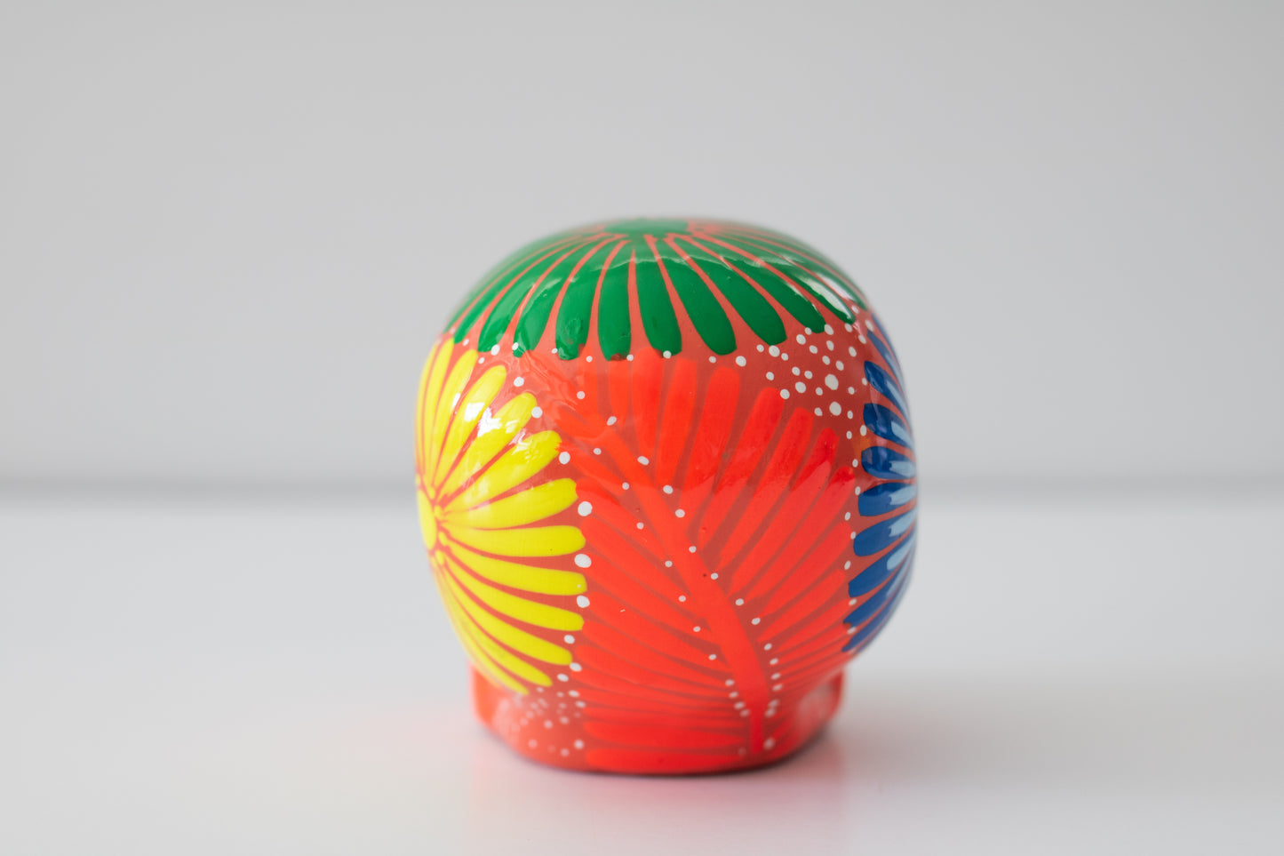 Large Calavera - Orange
