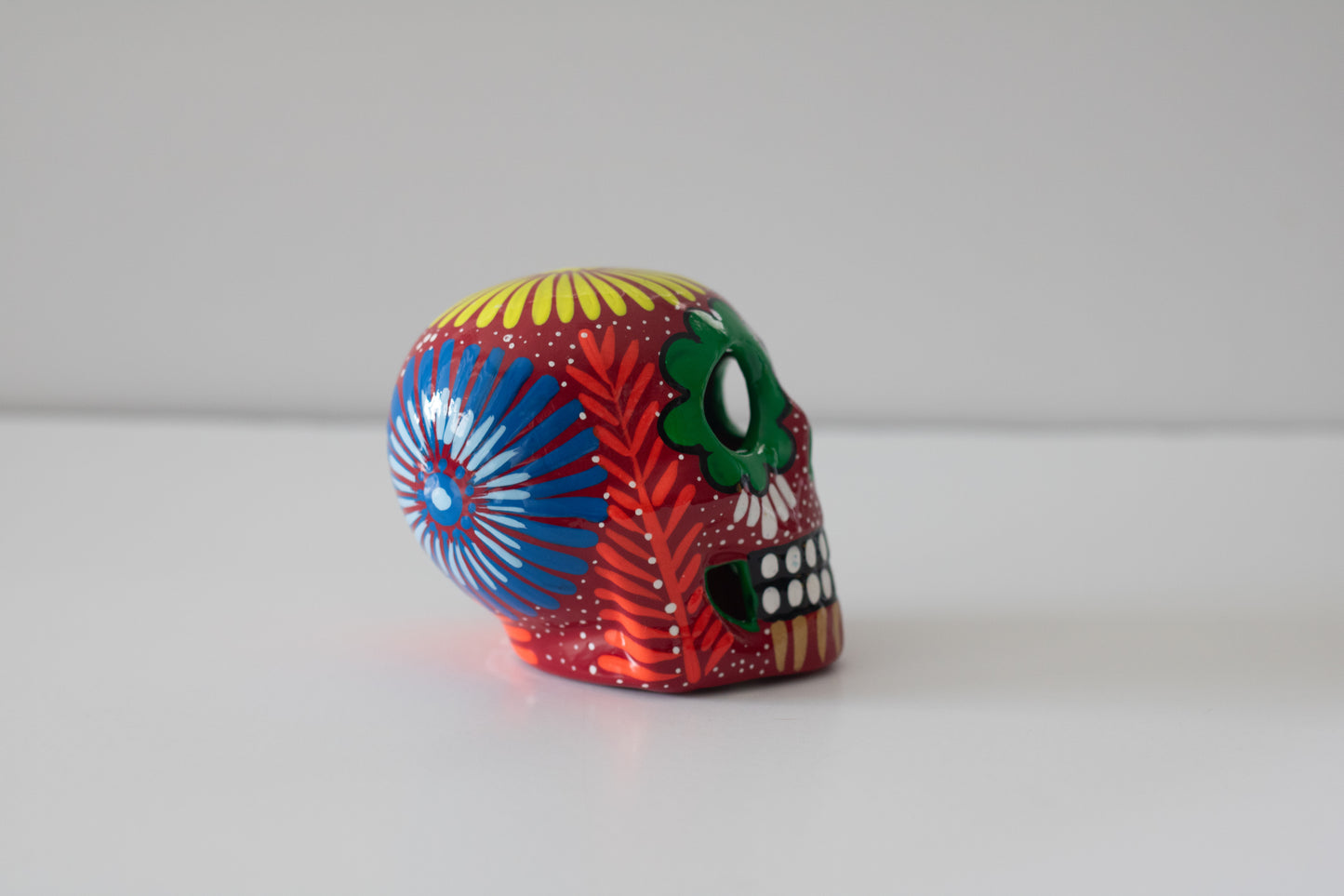 Large Calavera - Red