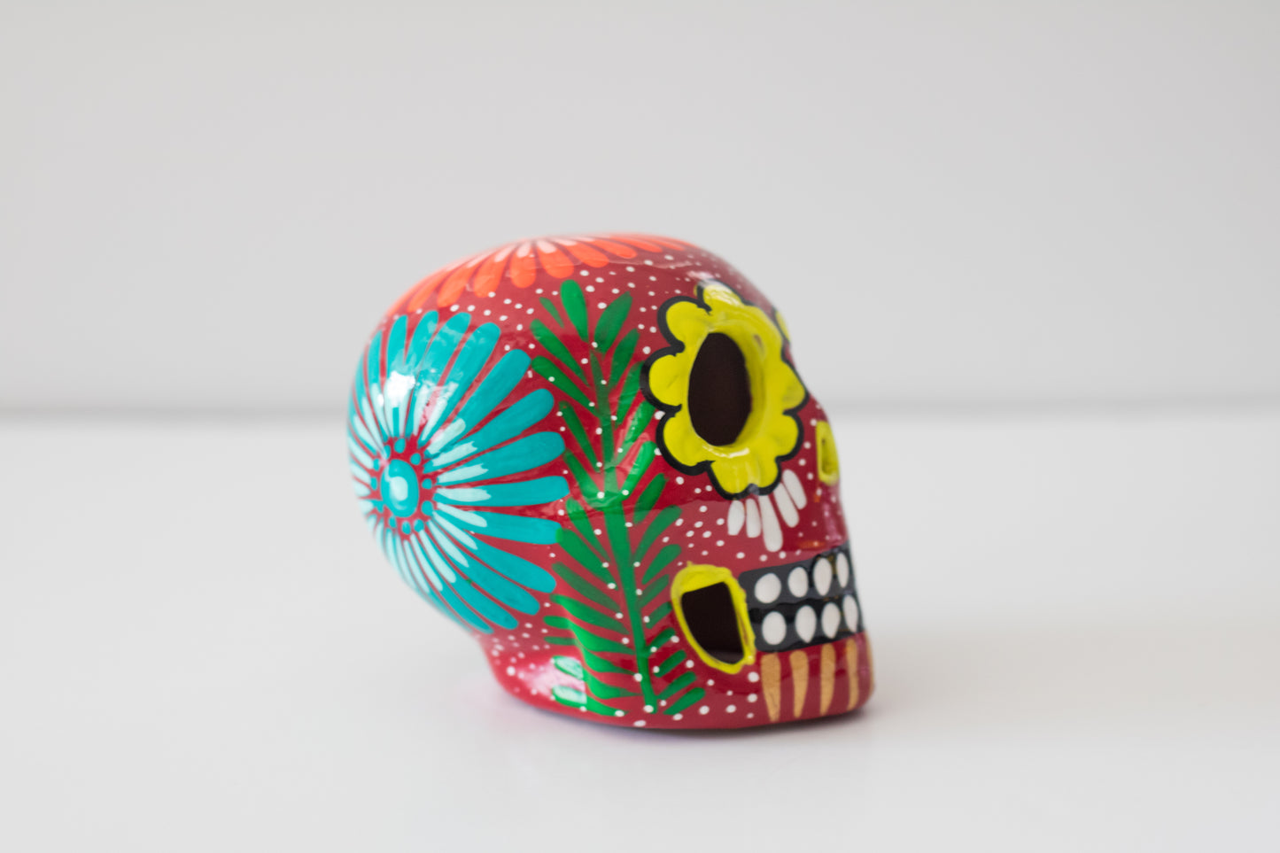 Large Calavera - Red