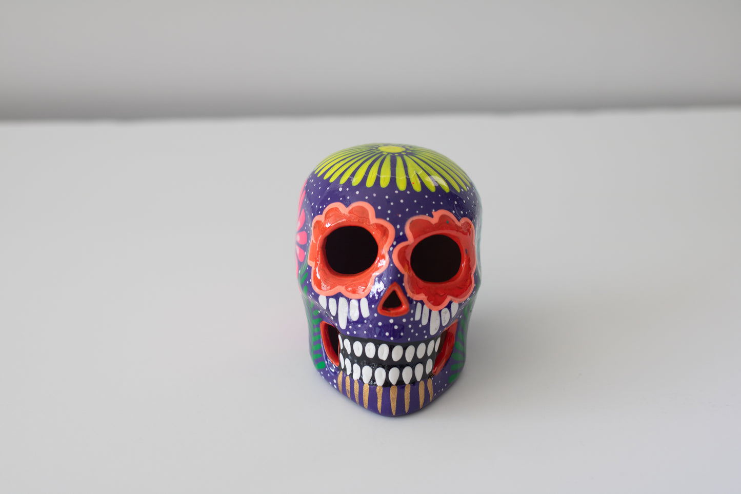 Large Calavera - Purple