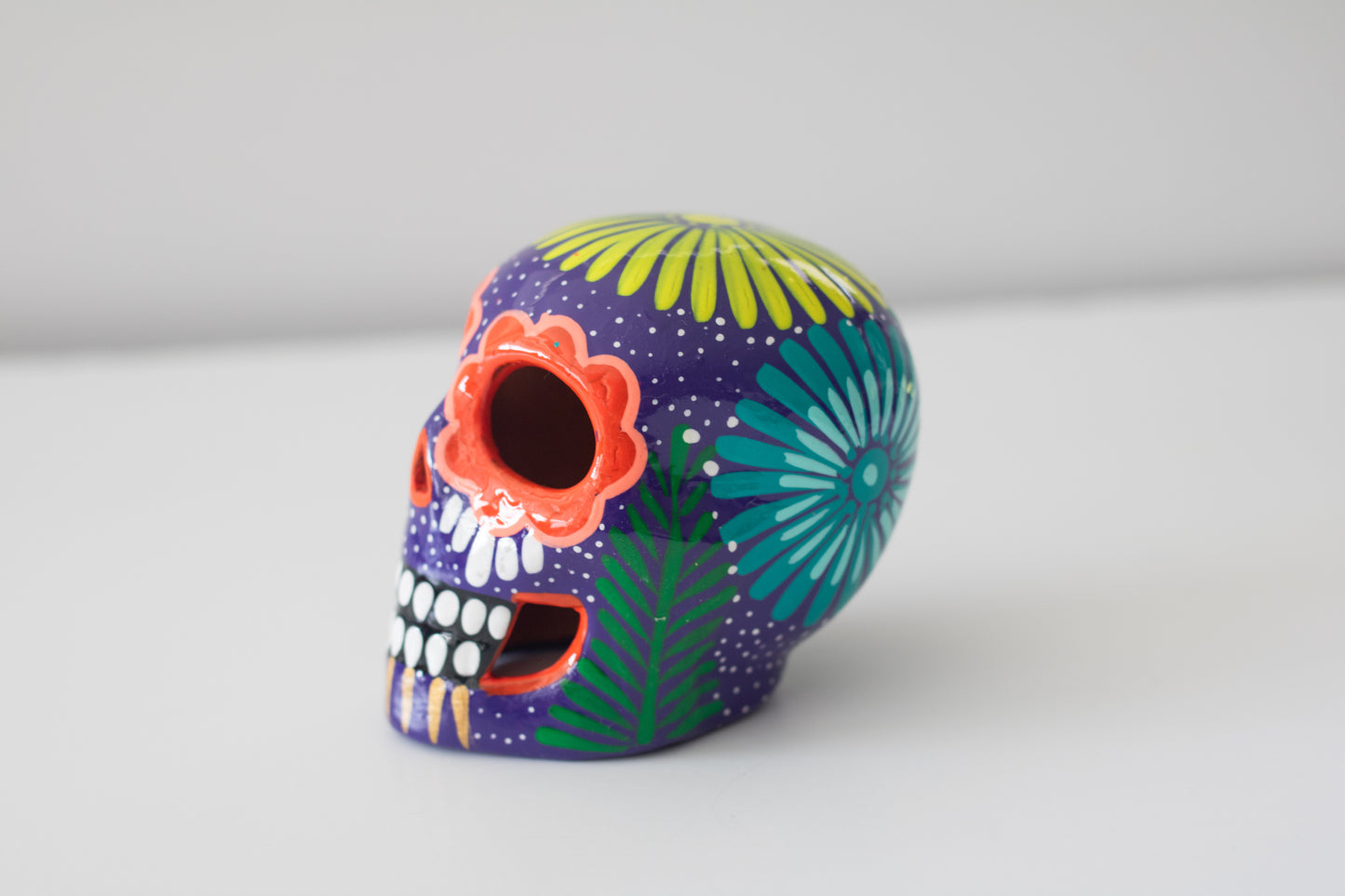 Large Calavera - Purple
