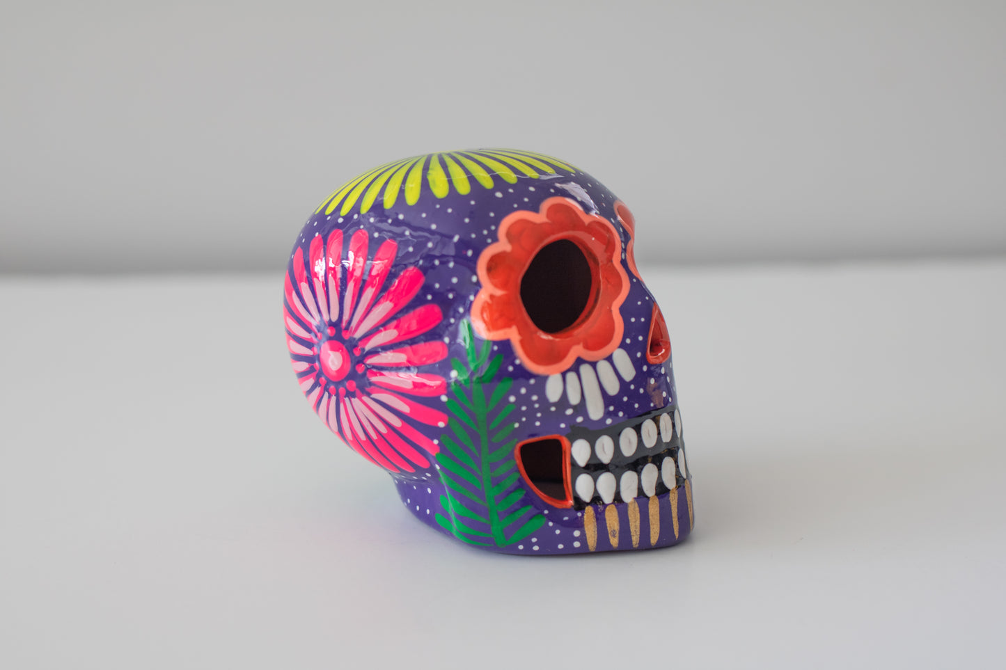 Large Calavera - Purple