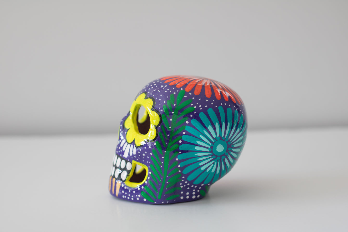Large Calavera - Purple