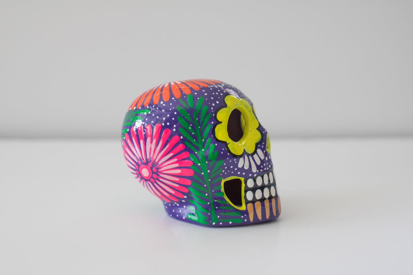 Large Calavera - Purple
