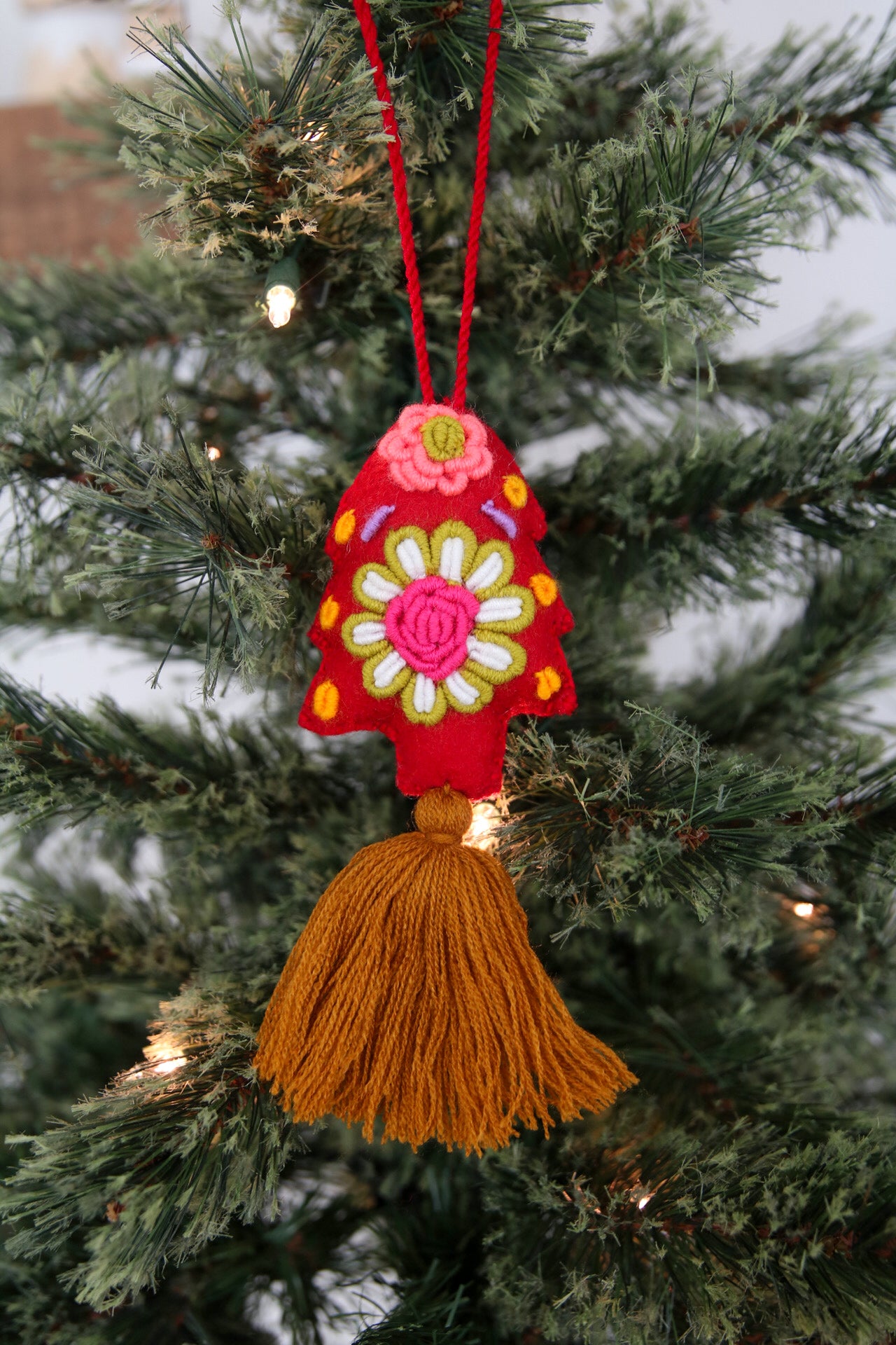 Red Christmas Tree Esfera