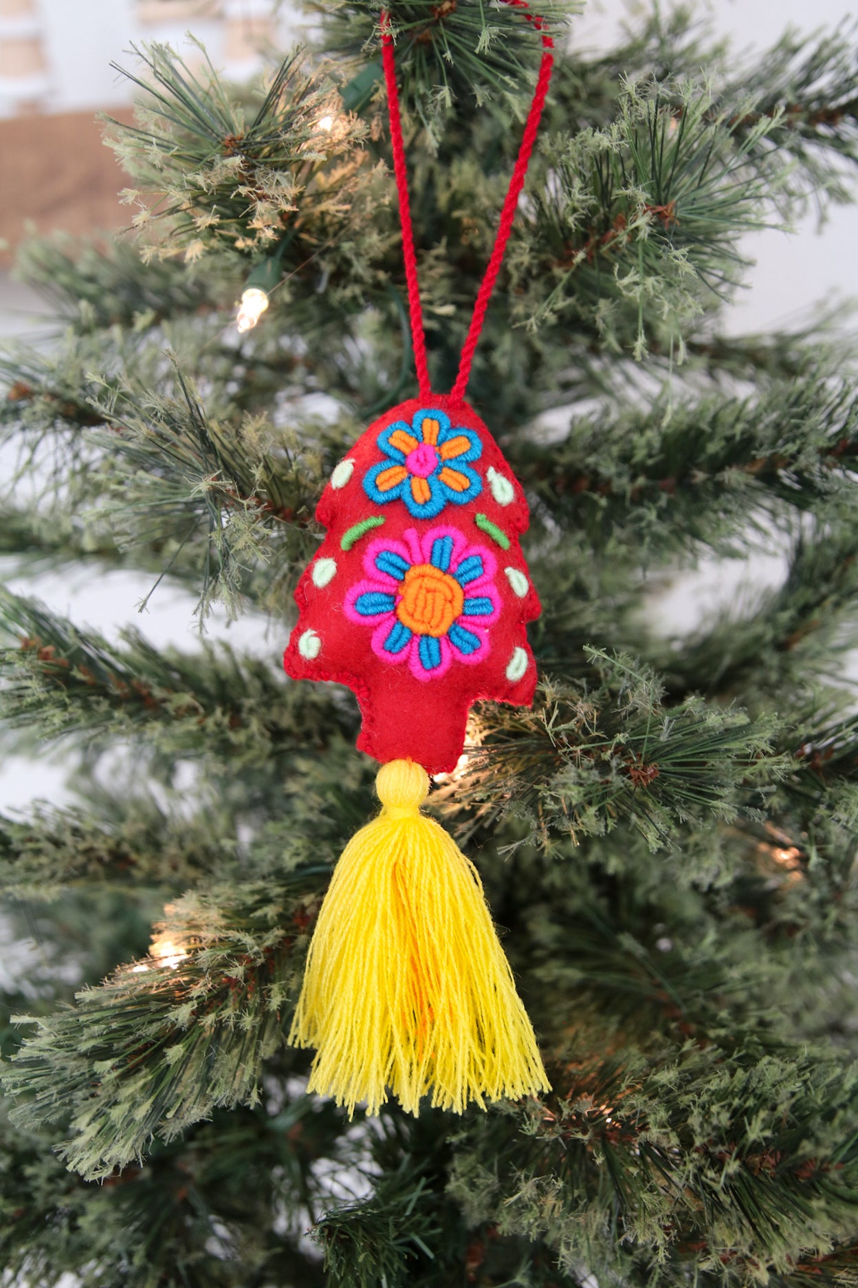 Red Christmas Tree Esfera