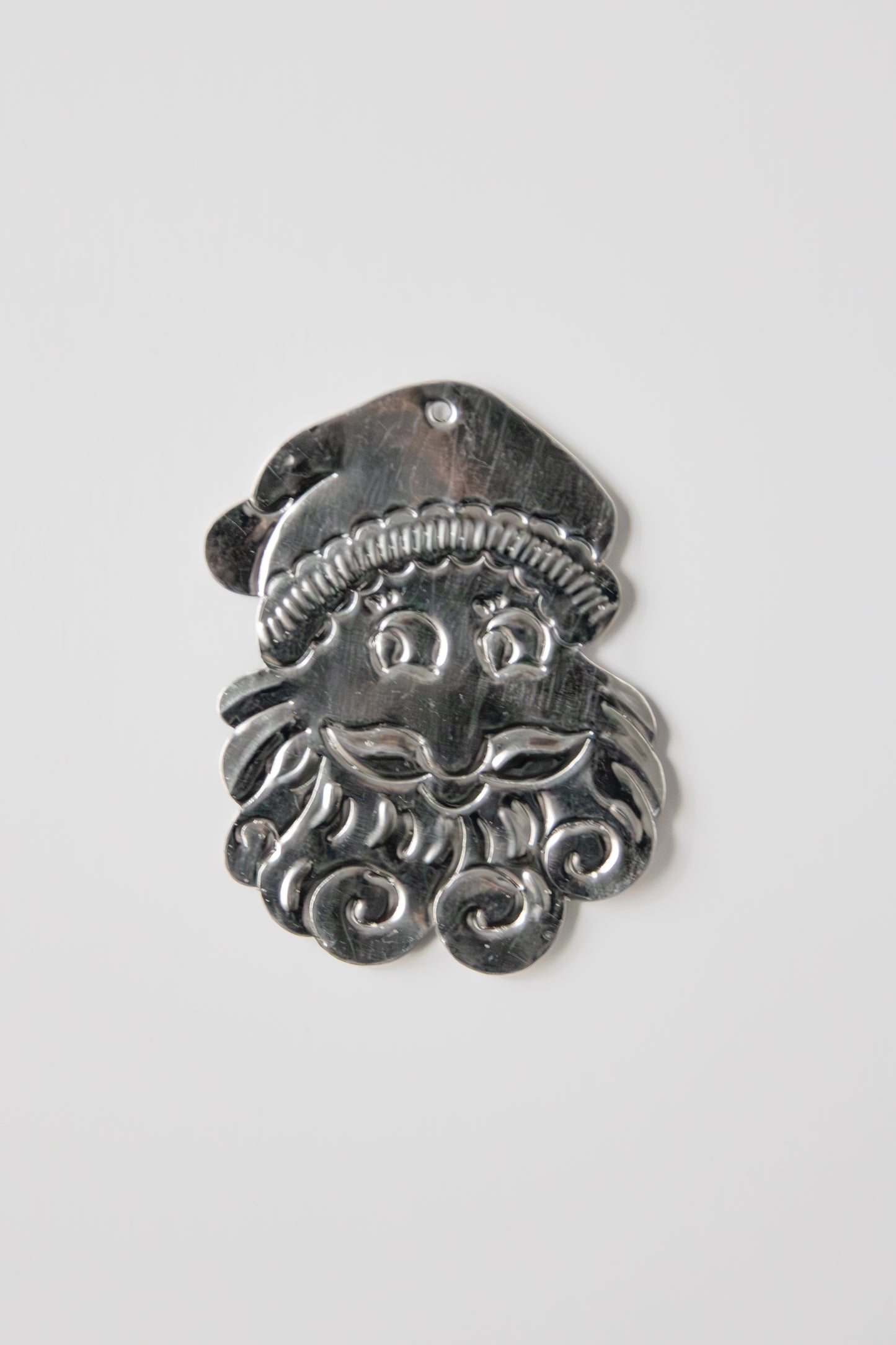 Tin Ornament - Santa Claus