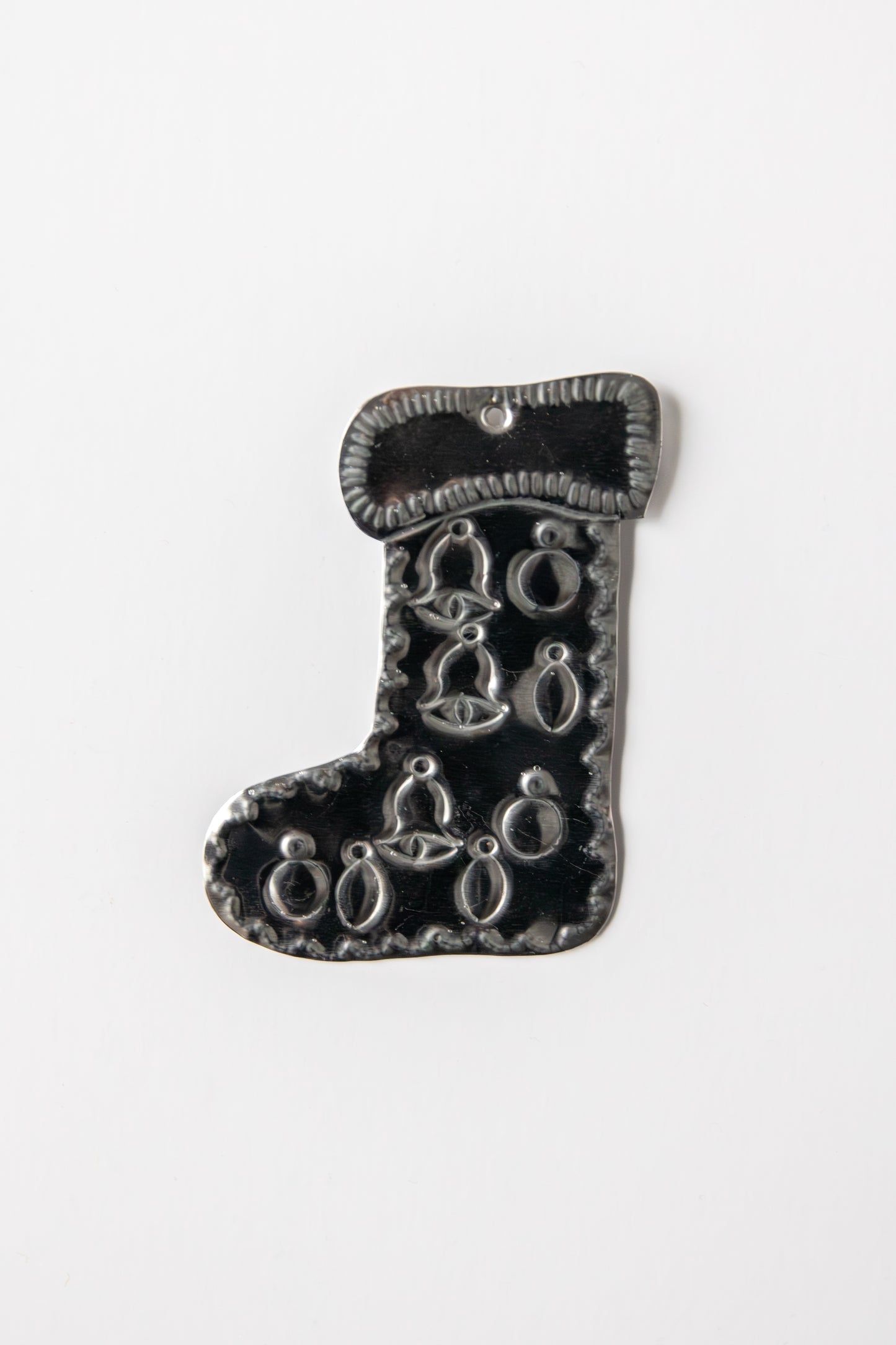 Tin Ornament - Stocking