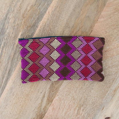 Embroidered Pouch (Slim)