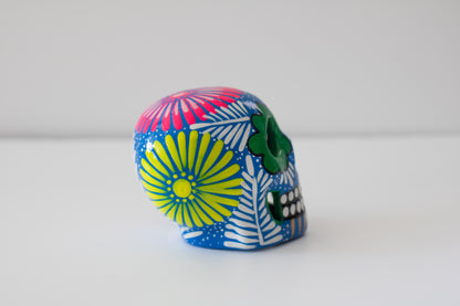 Large Calavera - Blue