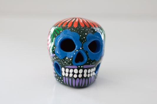 Small Calavera - Olive