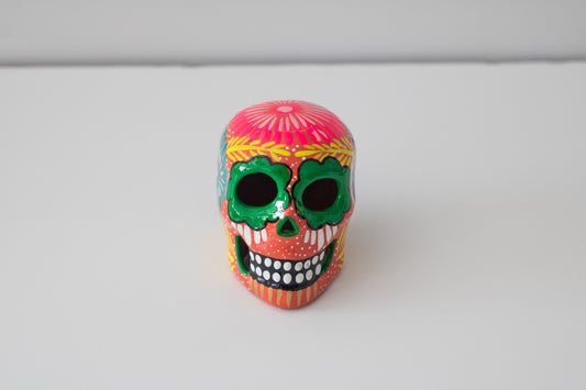 Large Calavera - Orange