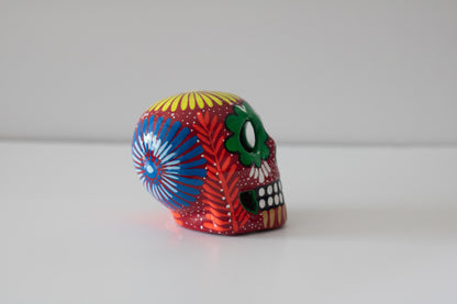 Large Calavera - Red