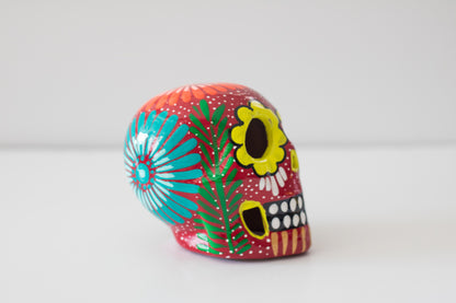Large Calavera - Red