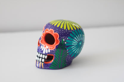 Large Calavera - Purple