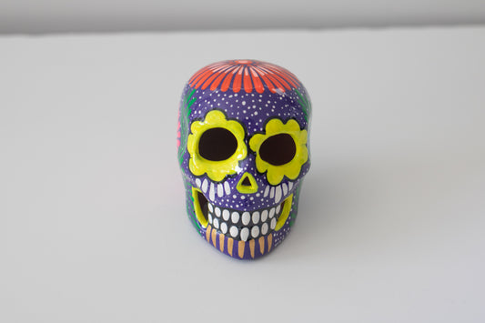 Large Calavera - Purple