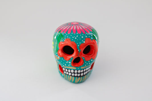 Small Calavera - Turquoise