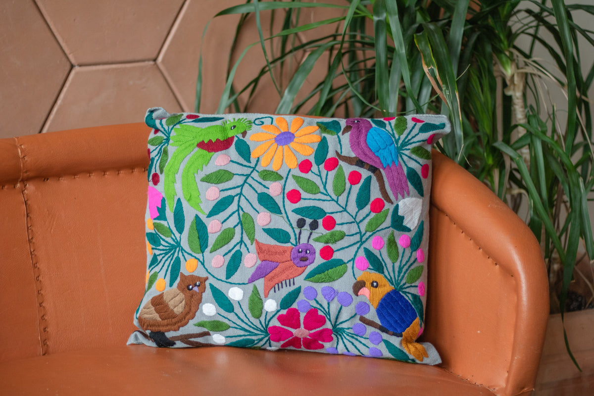 Woven Animal Pillow
