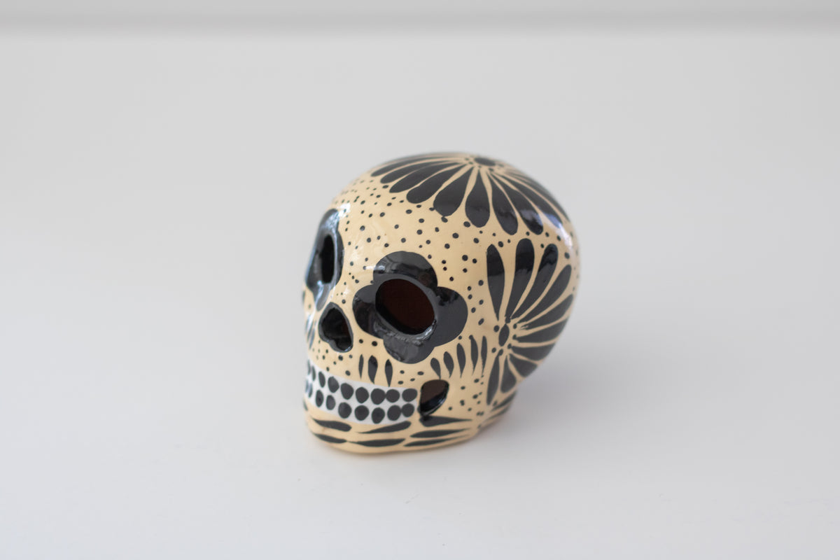 Small Calavera - Ivory