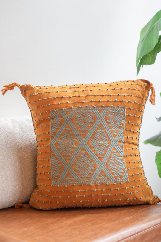 Orange Knot Pillow Case